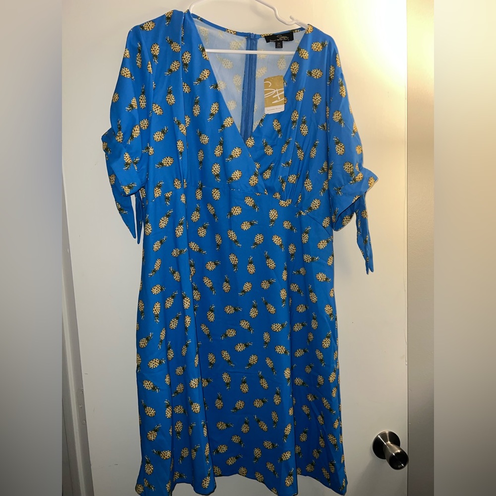 Suzanne Betro pineapple dress